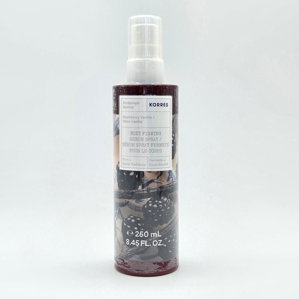 Korres Blackberry Vanilla Body Firming Serum Spray 250 mL